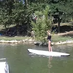 Zecamping 3 Dog Friendly Avec Piscine Au Bord Du De La Thesauque Nailloux