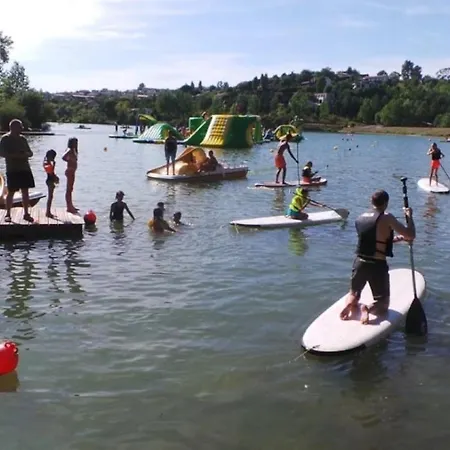 シャレー Zecamping 3 Etoiles Dog Friendly Avec Piscine Au Bord Du De La Thesauque Nailloux