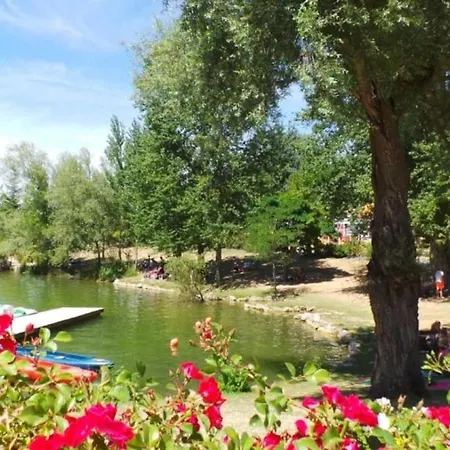 Zecamping 3 Etoiles Dog Friendly Avec Piscine Au Bord Du De La Thesauque シャレー Nailloux