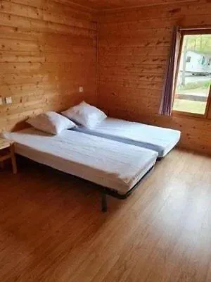ZEcamping 3 dog friendly avec piscine au bord du lac de la Thésauque Chalet Nailloux